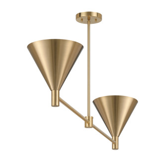 Pharos Two Light Linear Chandelier (1-8005-2-127)