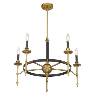Consulate Five Light Chandelier (1-9511-5-143)