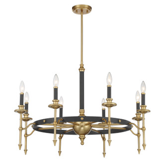 Consulate Eight Light Chandelier (1-9512-8-143)