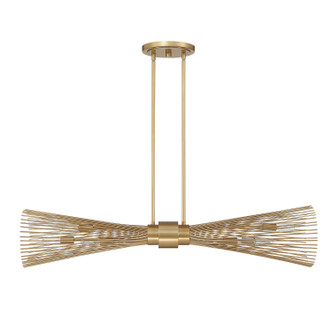 Longfellow Six Light Linear Chandelier (1-9601-6-171)