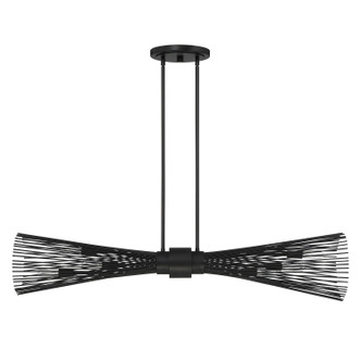 Longfellow Six Light Linear Chandelier (1-9601-6-89)