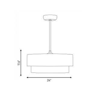 Diana LED Fan D'Lier (22-FD-445-322)