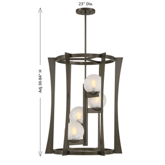 Darien Four Light Pendant (3-1018-4-15)