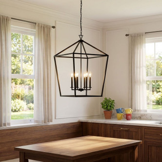 Townsend Six Light Pendant (3-422-6-89)