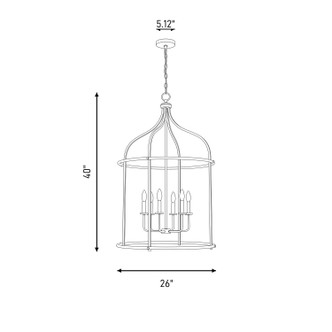 Brookstone Six Light Pendant (3-7388-6-89)