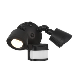 LED Motion Sensored Double Flood Light (4-FLOOD-MS-A2-3000K-BK)