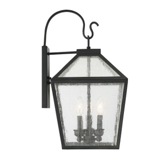 Woodstock Three Light Wall Lantern (5-101-BK)