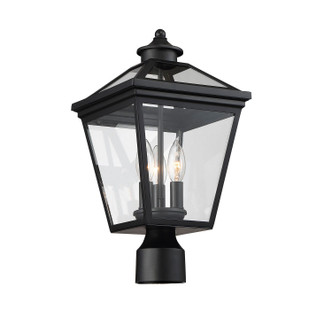 Ellijay Three Light Post Lantern (5-147-BK)