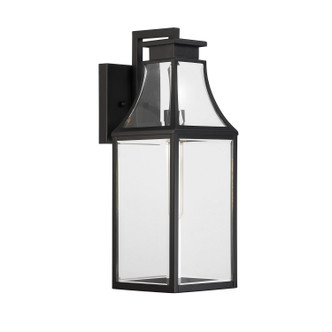 Emery One Light Outdoor Wall Lantern (5-606-BK)