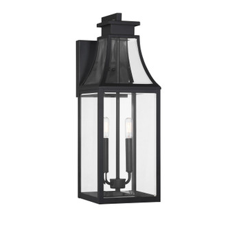Savoy House - 5-607-BK - Two Light Outdoor Wall Lantern - Emery - Matte Black