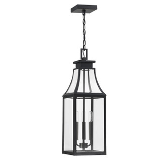 Emery Three Light Outdoor Hanging Lantern (5-608-BK) Emery Three Light Outdoor Hanging Lantern (5-608-BK)