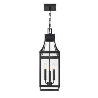 Emery Three Light Outdoor Hanging Lantern (5-608-BK)