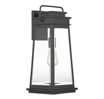 Boone One Light Outdoor Wall Lantern (5-813-BK)