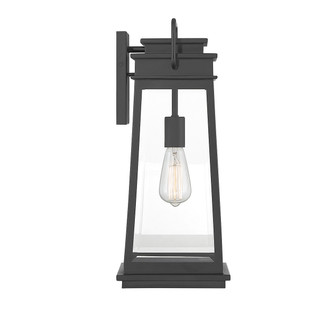 Boone One Light Outdoor Wall Lantern (5-813-BK)
