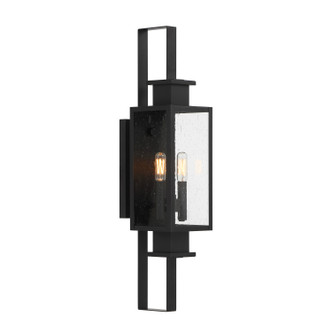 Ascott Two Light Outdoor Wall Lantern (5-826-BK)