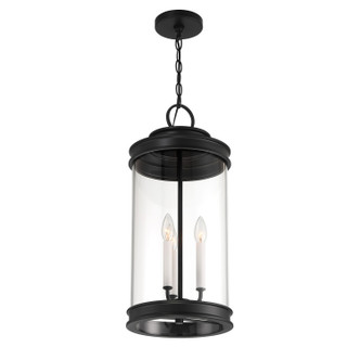 Englewood Three Light Outdoor Hanging Lantern (5-901-BK) Englewood Three Light Outdoor Hanging Lantern (5-901-BK)