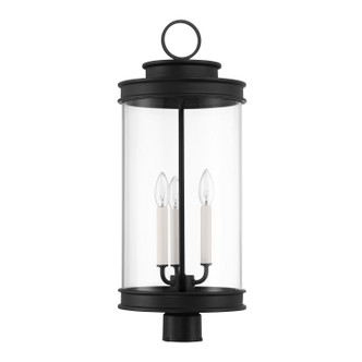 Englewood Three Light Outdoor Post Lantern (5-902-BK) Englewood Three Light Outdoor Post Lantern (5-902-BK)