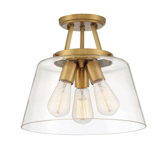 Calhoun Three Light Semi-Flush Mount (6-1024-3-322)