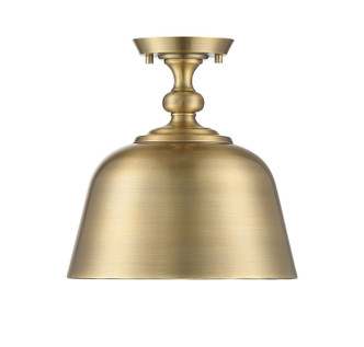 Berg One Light Semi-Flush Mount (6-3750-1-322)