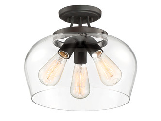 Octave Three Light Semi-Flush Mount (6-4035-3-13)