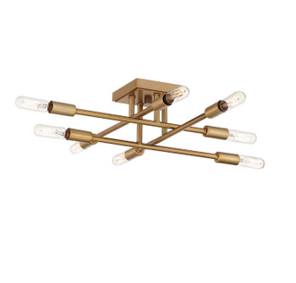 Lyrique Eight Light Semi-Flush Mount (6-7003-8-322)