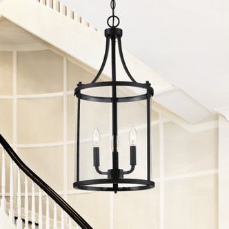Penrose Three Light Foyer Pendant (7-1040-3-BK)