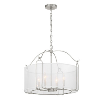 Ashlay Four Light Pendant (7-1693-4-SN)