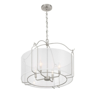 Ashlay Four Light Pendant (7-1693-4-SN)