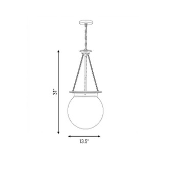 Manor Three Light Pendant (7-3901-3-322)