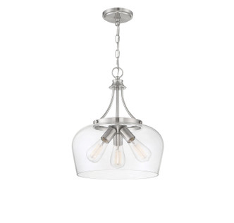 Octave Three Light Pendant (7-4034-3-SN) Octave Three Light Pendant (7-4034-3-SN)