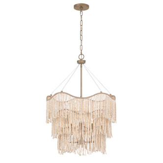 Savoy House - 7-7520-6-17 - Six Light Pendant - Melia - Cypress