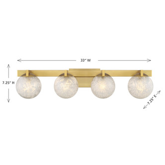 Darien Four Light Bathroom Vanity (8-1017-4-322)