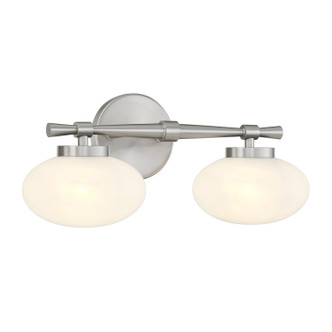 Barrow Two Light Bathroom Vanity (8-1050-2-SN)