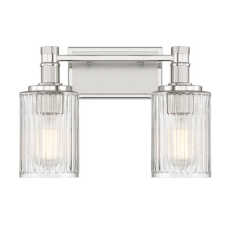 Savoy House - 8-1102-2-146 - Two Light Bathroom Vanity - Concord - Silver and Polished Nickel