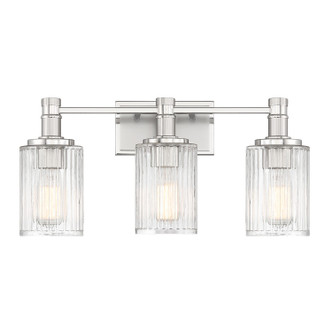 Savoy House - 8-1102-3-146 - Three Light Bathroom Vanity - Concord - Silver/Polished Nickel
