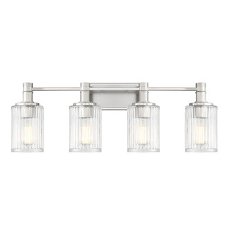 Savoy House - 8-1102-4-146 - Four Light Bathroom Vanity - Concord - Silver and Polished Nickel