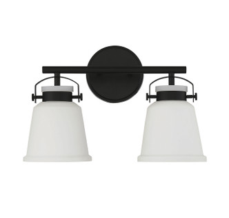 Kaden Two Light Bathroom Vanity (8-1627-2-BK)