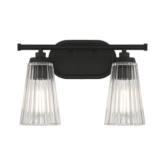 Savoy House - 8-1745-2-BK - Two Light Bathroom Vanity - Chantilly - Matte Black