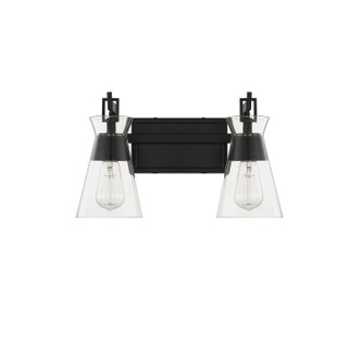 Lakewood Two Light Bathroom Vanity (8-1830-2-BK)