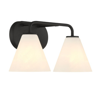 Blair Two Light Bathroom Vanity (8-2988-2-BK)