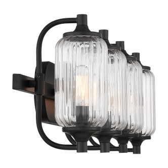 Holton Four Light Bathroom Vanity (8-3024-4-BK)