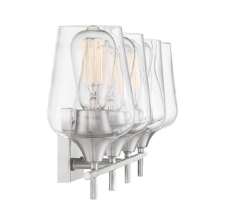 Octave Four Light Bath Bar (8-4030-4-SN)