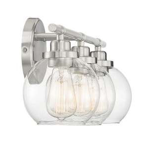 Carson Three Light Bath Bar (8-4050-3-SN)