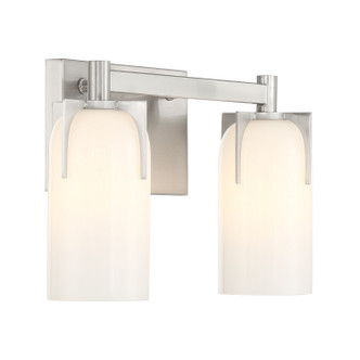 Caldwell Two Light Bathroom Vanity (8-4128-2-SN)