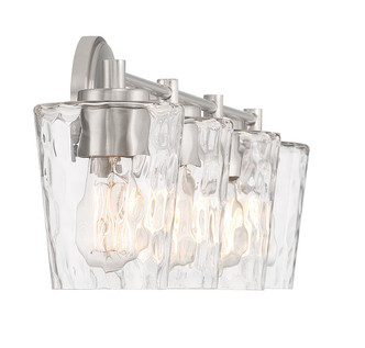 Ballas Four Light Bathroom Vanity (8-5606-4-SN)