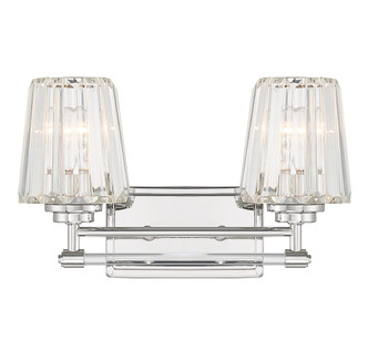 Savoy House - 8-6001-2-109 - Two Light Bathroom Vanity - Garnet - Polished Nickel