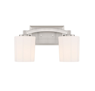 Savoy House - 8-7710-2-SN - Two Light Bathroom Vanity - Whitney - Satin Nickel