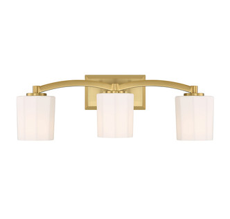 Savoy House - 8-7710-3-322 - Three Light Bathroom Vanity - Whitney - Warm Brass