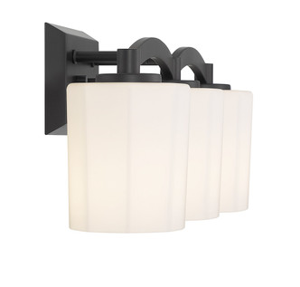 Whitney Three Light Bathroom Vanity (8-7710-3-BK)