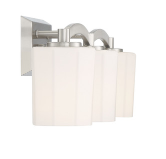 Whitney Three Light Bathroom Vanity (8-7710-3-SN)